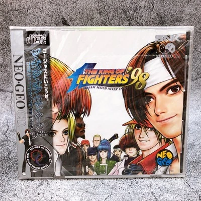 Neo Geo CD The King Of Fighters 98 SNK KOF Fighting Game Japan Sealed New - Image 1 of 4