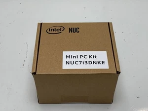 Intel NUC7i3DNKE Mini PC Kit (i3-7100U, NO RAM, NO M.2 SSD, NO OS) - SEALED NEW - Picture 1 of 2