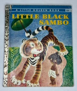 Vintage 1948 Little Black Sambo Golden Book First Edition Tigers Illustrated - Picture 1 of 13