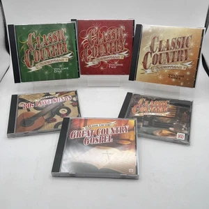 TIME LIFE 6FER Classic Country Christmas (1-3) & More 6CD LIKE NEW to VG- - Picture 1 of 19