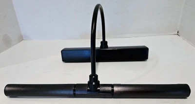 13" Picture Art Light ~Wall Mounted ~Battery Operated ~Black ~ w/ Remote ~New - Image 1 of 4