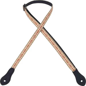 Leathers .5" Jacquard Weave Mandolin/Ukulele Strap with Dual Leather strap Pi... - Picture 1 of 1