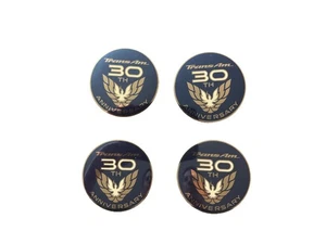 NOS 1999 Pontiac Trans Am 30th Anniversary Blue Center Cap Set 9593626 - Picture 1 of 2