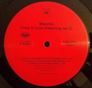 Beyoncé Featuring Jay Z* - Crazy In Love (12") (Near Mint (NM or M-)) - 3756887 - Picture 1 of 3