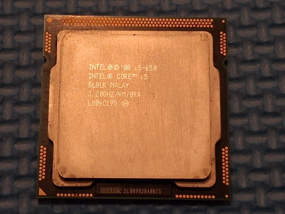 processor Intel Core i5-650 / 3.20 ghz / socket 1151 - Image 1 of 3