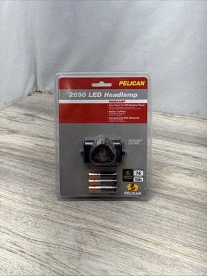 Linterna frontal compacta con bisel giratorio Pelican 2690 74 lúmenes Foto 1 de 2