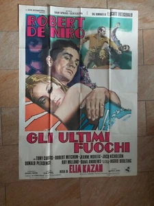 Manifesto GLI ULTIMI FUOCHI  Movie Poster Robert De Niro Cinema Vintage Film - Imagen 1 de 7
