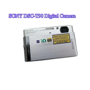 SONY DSC-T90 Digital Camera 12.1MP 4xOptical Zoom Built-in Flash Blink Detection - Picture 1 of 12