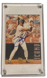 DAVID JUSTICE Card 85/4000- 1994 ROOKIE AUTOGRAPH, Richmond BRAVES - Picture 1 of 6
