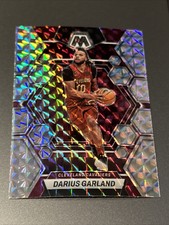 2022-23 Panini Mosaic NBA Basketball Darius Garland #124 Silver Prizm card Cavs