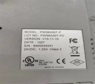 Used 1PC PWS6A00T-P HITECH touch screen - Image 1 of 2