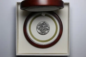 Tuvalu 2015 Goddesses Olympus Aphrodite 2oz High Relief Silver Coin Perth Mint - Picture 1 of 6