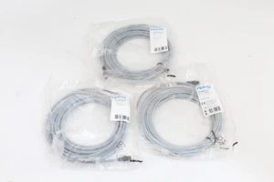 Festo 541334 Cable Assembly Lot of 3 / 541334 & 541341 - Picture 1 of 4