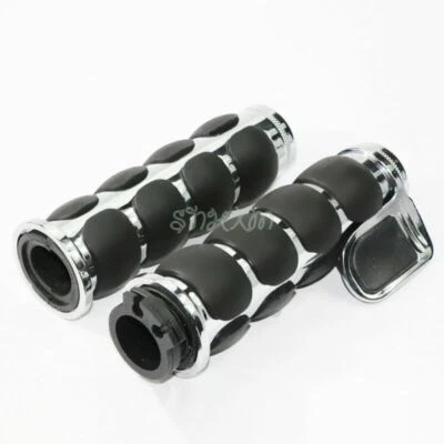 1" Handlebar End Hand Grips For Yamaha Royal Star XVZ1300 C Venture Tour Deluxe - Imagem 1 de 4