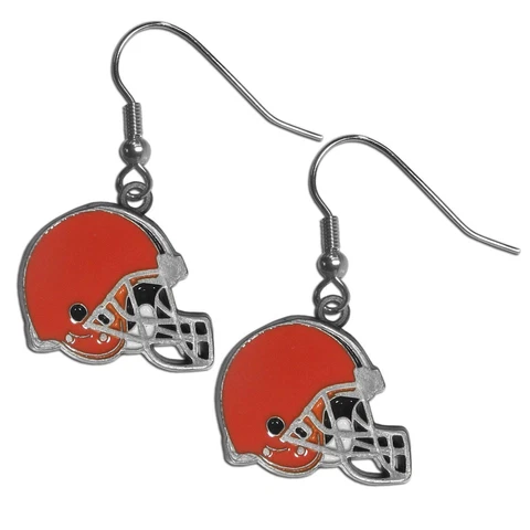 NFL Licensed Cleveland Browns Dangle Earrings F3D2B Cover
