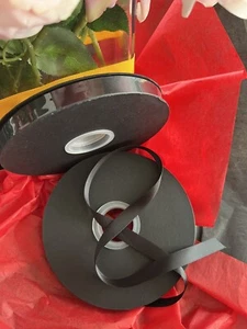 Double Faced Satin 1/2” Inches Ribbon 100 Yards Two Spools Per Order - Picture 1 of 2