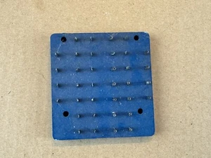Vintage Amphenol Crystal Deck Rack 18-Position 2 7/8" x 2 3/4" (Qty Avail) - Picture 1 of 7