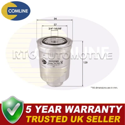 Comline Fuel Filter Fits Honda CR-V Civic Accord Mitsubishi Outlander ASX - Image 1 of 2