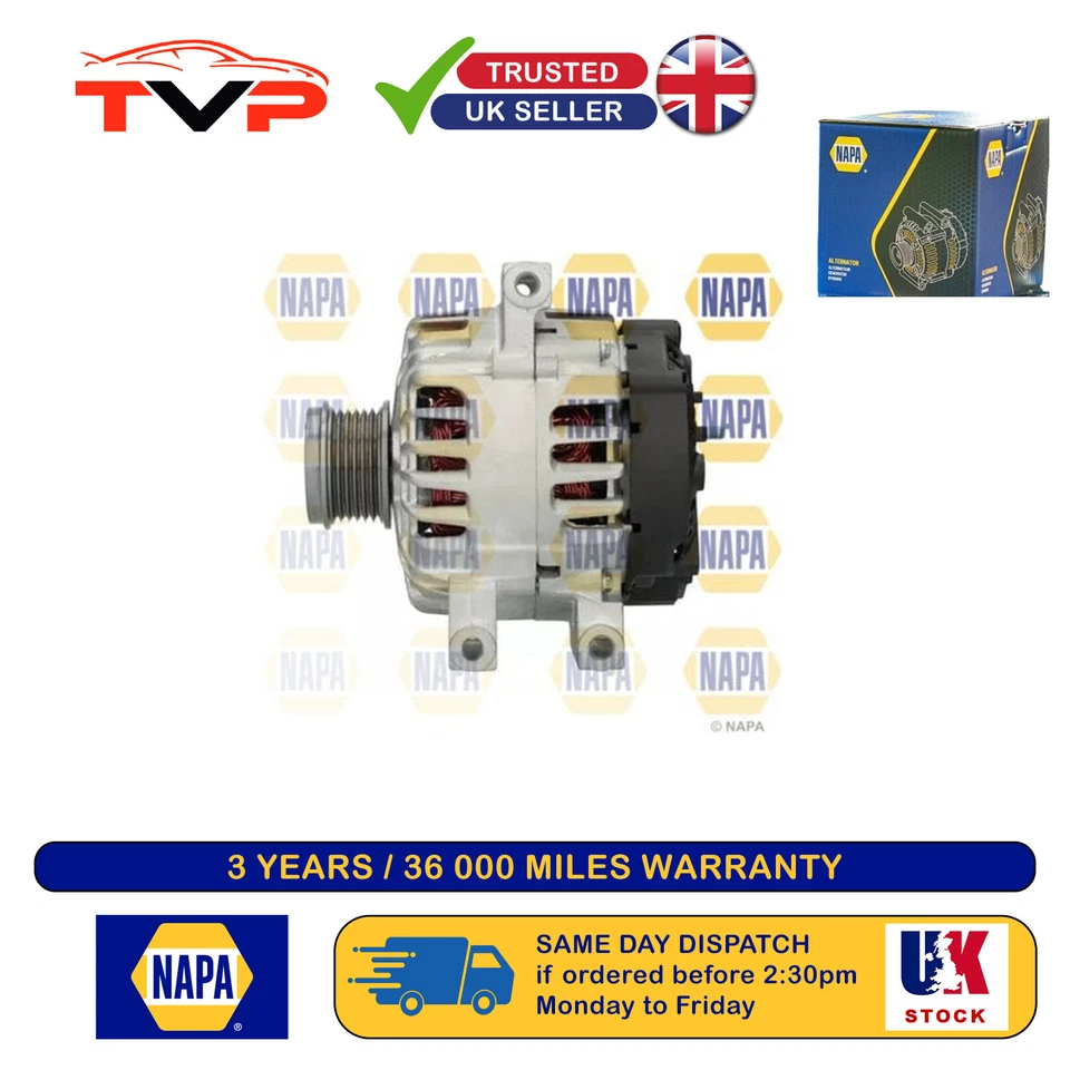 Napa Alternator For Chevrolet Aveo 2011-2015 1.3 NAL2062 - Image 1 of 1