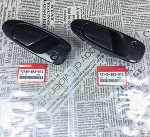 OEM NEW R & L Outer Door Handle For Honda Civic 92-95 EG6 EG4 EJ1 EG9 EG8 - Picture 1 of 2