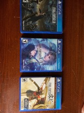 Lot of 3 PS4 Games - Final Fantasy XV + Final Fantasy X | X2 HD + Type-0 HD