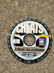 Gamecube CHEATS *DISC ONLY* Need for Speed / Lord of the Rings Action Replay - Picture 1 of 2