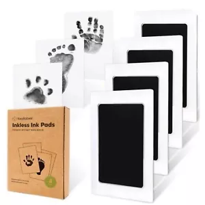 4-Pack Inkless Hand and Footprint Kit - Ink Pad for Baby Dog Paw Print Kit,Dog - Picture 1 of 10