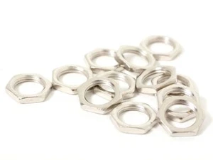 ToneShapers Kit, Panel Nut, 3/8-32, Nickel (12) - Picture 1 of 1