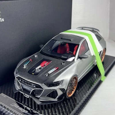 1/18 VIP Model Audi RS666 Silver Gray Decal Ltd 99 pcs VIP18046-1 - Image 1 of 3