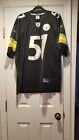 Reebok "James Farrior" Pittsburgh Steelers Jersey  Mens Size 52 Stitched 💥💥💥