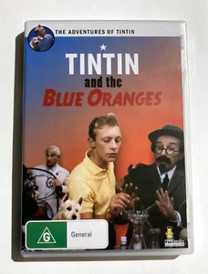 The Adventures of Tintin and the Blue Oranges 60s French Live-Action RARE R4 DVD - Picture 1 of 3