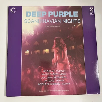 Deep Purple Scandinavian Nights Live In Stockholm 1970 2x LP Vinyl Record - Image 1 of 4