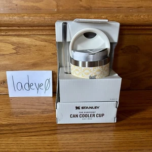 Stanley Everyday Can Cooler 10 oz BUTTER SUNFLOWER Yellow Flowers SOLD OUT - Picture 1 of 1