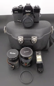 Vivitar 250/SL 35mm SLR Film Camera - Afbeelding 1 van 24