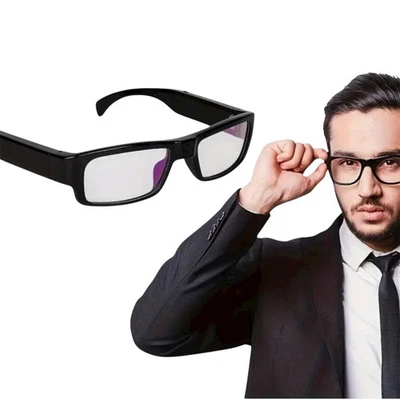 Occhiali Sportivi con Telecamera Video e audio 1080p Full HD Mini - Immagine 1 di 4
