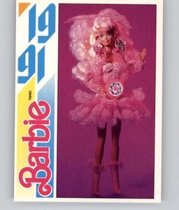 Set 1991 Barbie 194 Barbie Dentelles et lumières Card - Imagen 1 de 2