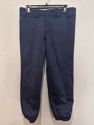Mizuno Women's Fastpitch Softball Pant  Medium Navy Blue Padded - Image 1 of 4