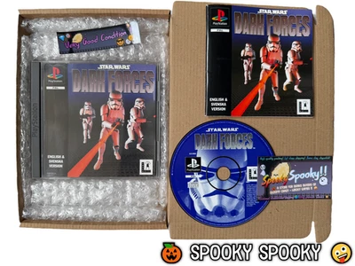 Star Wars Dark Forces PS1 - UK PAL VGC CIB - High Quality Packing - Tracked - Image 1 of 4
