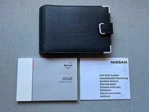 NISSAN 350Z OWNERS HANDBOOK MANUAL PACK 2002 - 2005 2004 PRINT - Picture 1 of 11