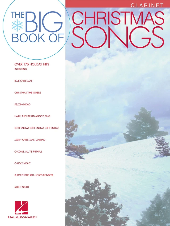 Big Book of Christmas Songs for Clarinet Sheet Music 174 Solos Hal Leonard - Image 1 of 1