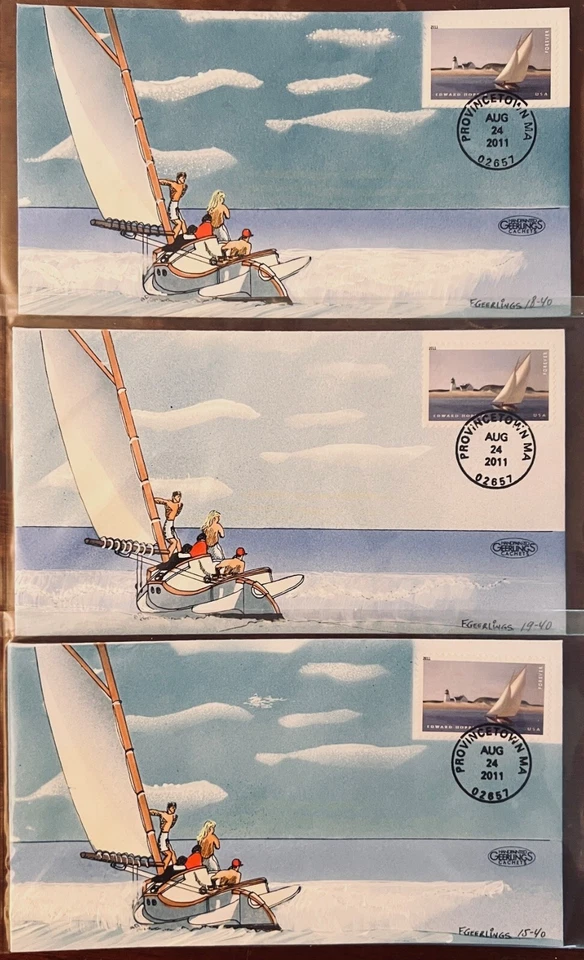 US Geerlings FDC Edward Hopper forever stamp one Cover - Image 1 of 1