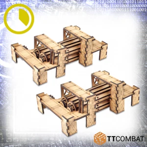 SFX073 TTCombat - Sci-Fi X - QUAD STORAGE PLATFOR (Terrain, Gelände, Battletech) - Picture 1 of 7
