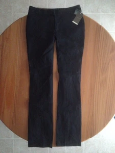 NWT women'sv100% linen size 2 33x34 MERONA black pants slim thru hip and thigh - Picture 1 of 8