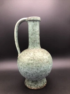 Vaso Albert Kiessling vintage studio ceramica marca da pavimento marcato MidCentury 26 cm - Foto 1 di 6