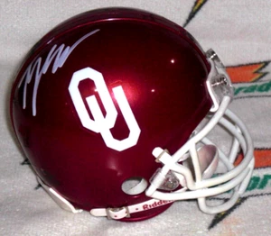 MINI CASCO FIRMADO POR TYLER GUYTON OKLAHOMA SOONERS VSR4 Dallas Cowboys prueba exacta - Imagen 1 de 3