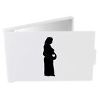 "Silhouette Woman w ciąży" Lustro kieszonkowe / Lustro kosmetyczne (CM00028915)