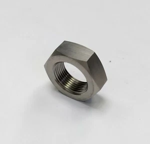 M22 x 1.5p Fine Half Nut Kawasaki Axle - Picture 1 of 2