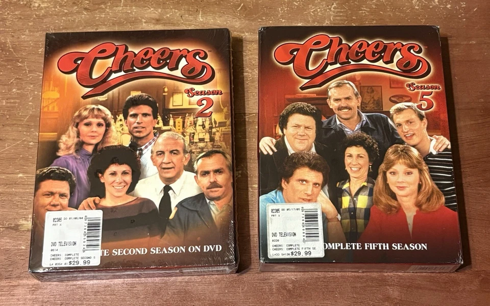 Cheers - Season 2 & 5 DVD Sets - New & Sealed - Ted Danson - Image 1 of 4