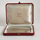 RARE Vintage Cartier Sterling Silver Card Tray With Original Box | No Engraved