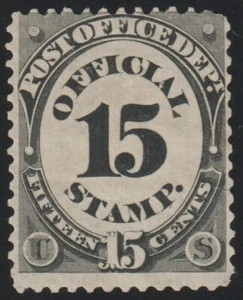EDSROOM-19922 US O53 No Gum 1873 P.O. Official CV$50 - Picture 1 of 2